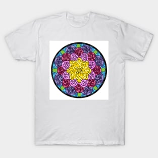 Circle Mandalas 94 (Style:12) T-Shirt